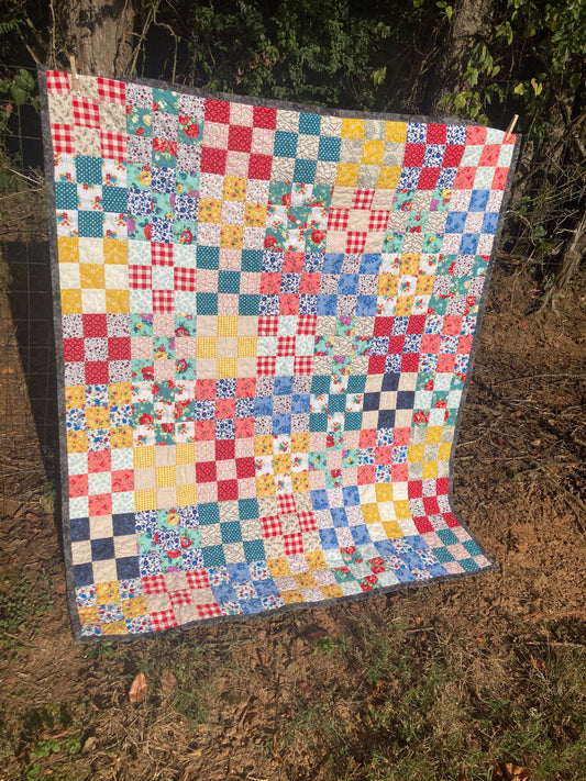 Throw size quilt