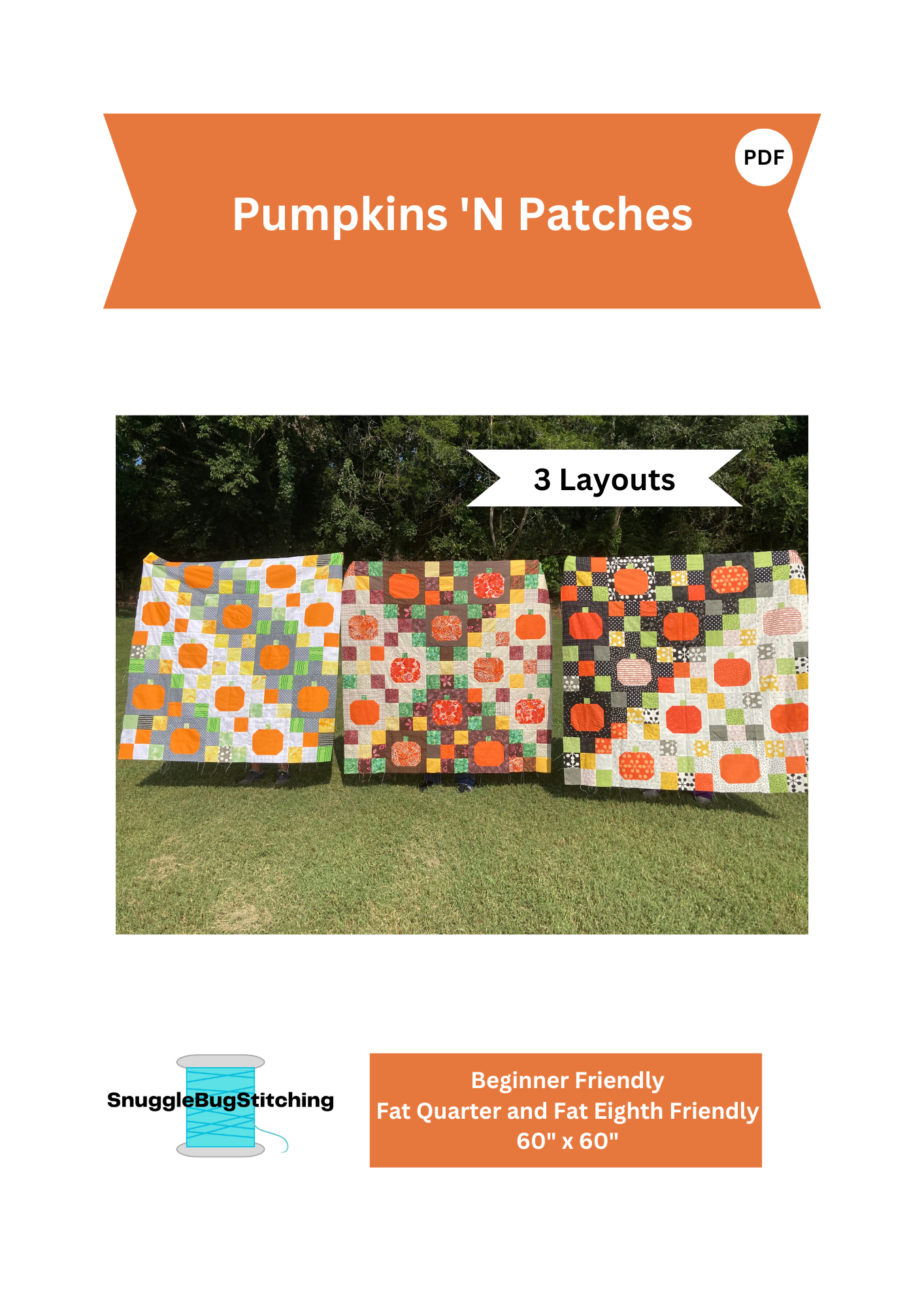 Pumpkins 'N Patches - PDF Patterns