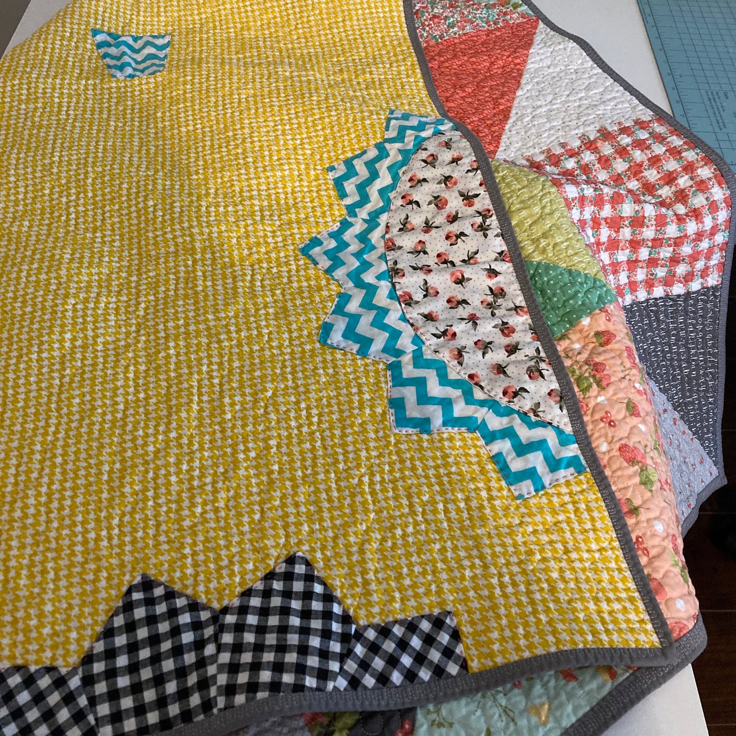 Throw Size Quilt - 51" x 51"