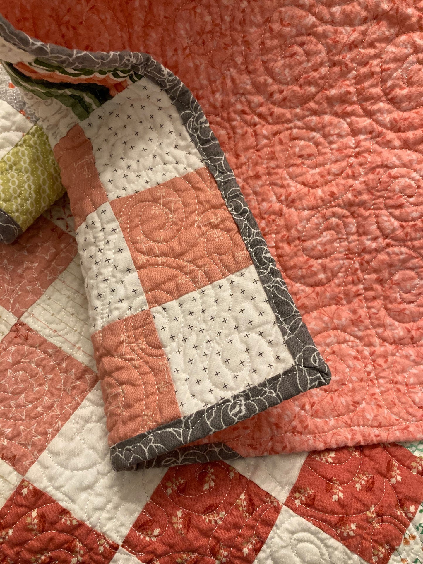 Throw Size Quilt - 50" x 58"