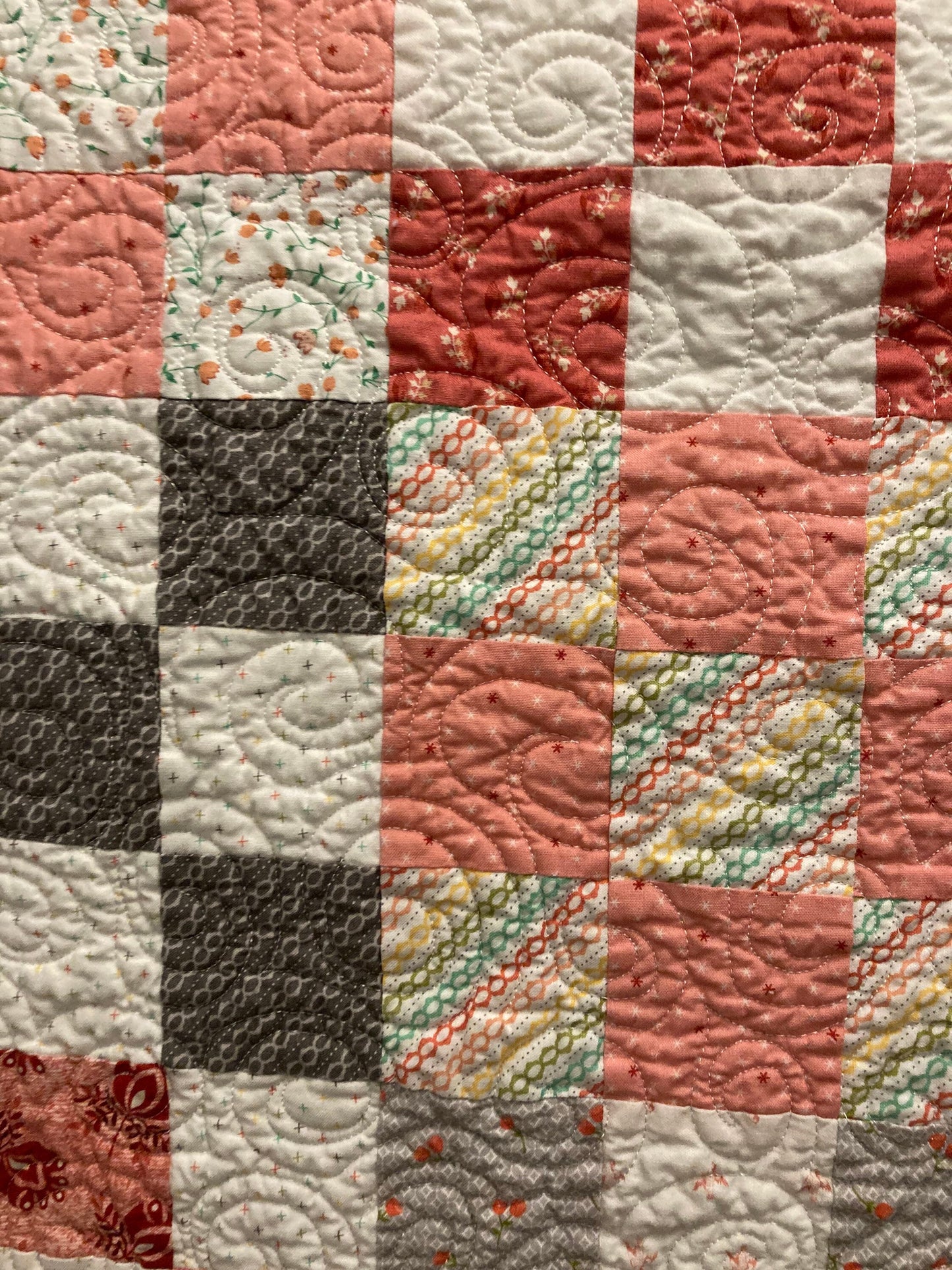 Throw Size Quilt - 50" x 58"