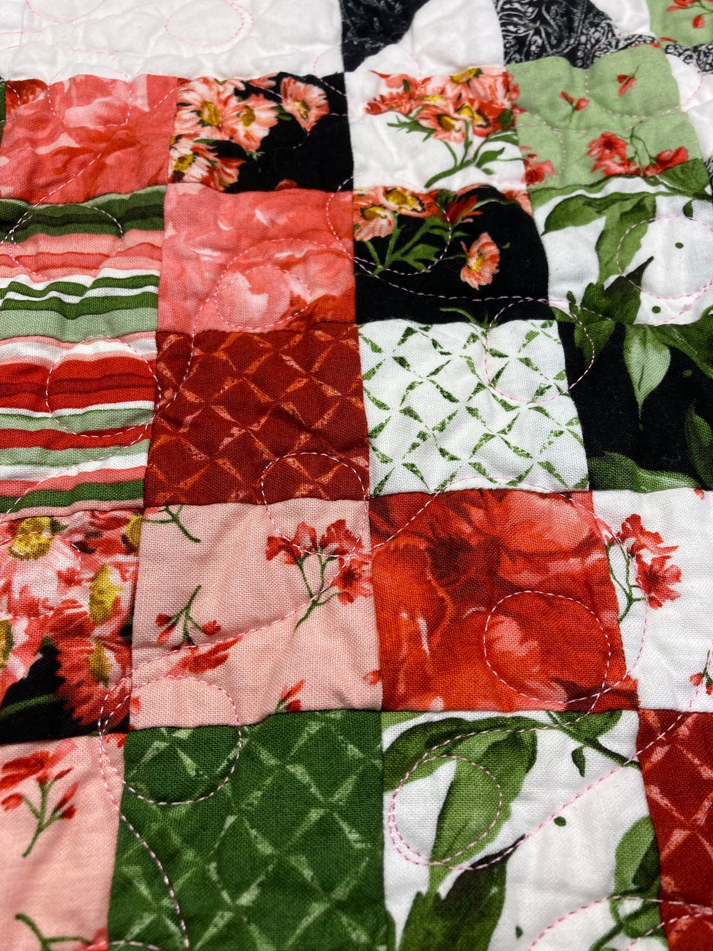 Throw Size Quilt - 52" x 64"