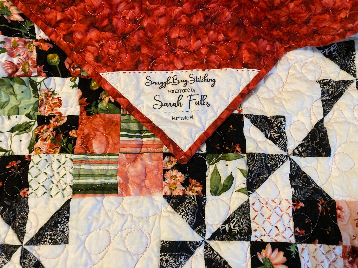 Throw Size Quilt - 52" x 64"